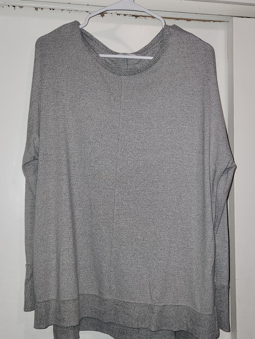 Grey Lightweight Sweater Tunic